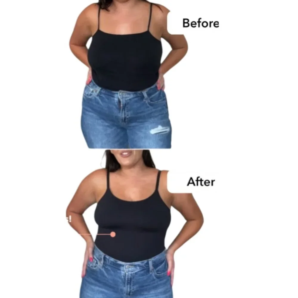 Shapermint | Black Essentials All Day Every Day Scoop Neck Cami | XL - Picture 6 of 13